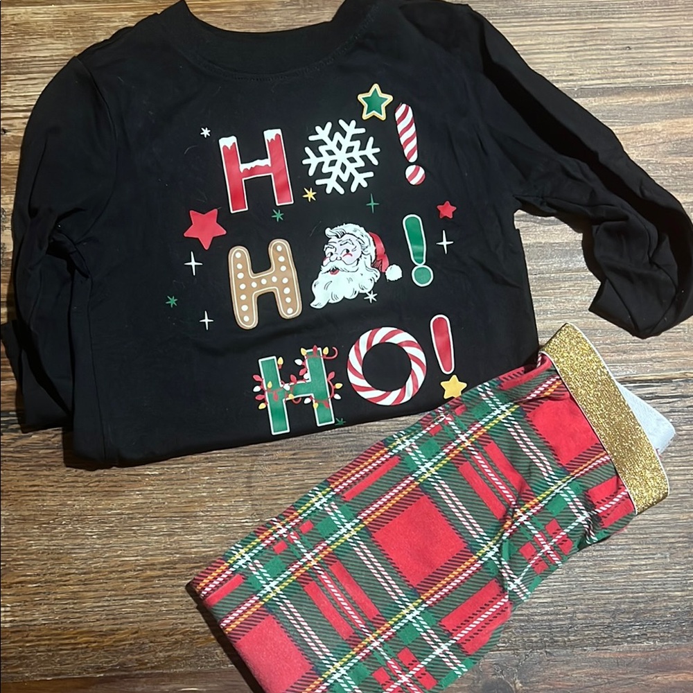 Holiday Time Black and Green Apparel